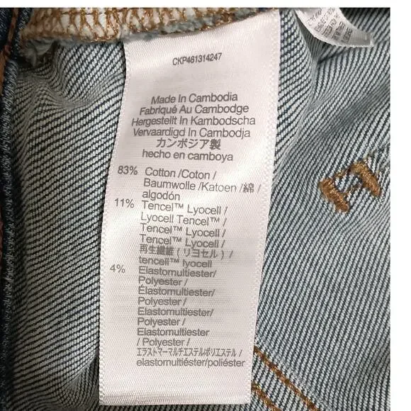 Madewell Women's High Rise Cali Demi Boot Cropped Jeans Plus Size 24W New - Picture 5 of 9